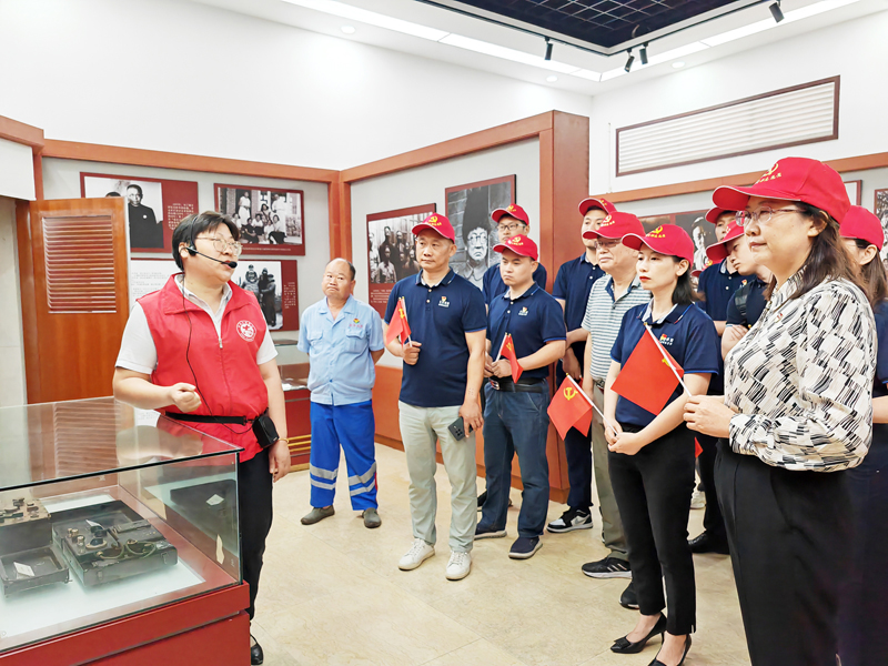 建党节 | Yy易游体育科技党支部开展系列活动庆祝建党102周年